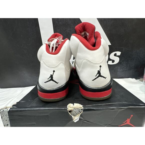 Air Jordan 5 Retro Fire Red 2013 Size 13 W/ Damaged Box - Picture 5 of 16
